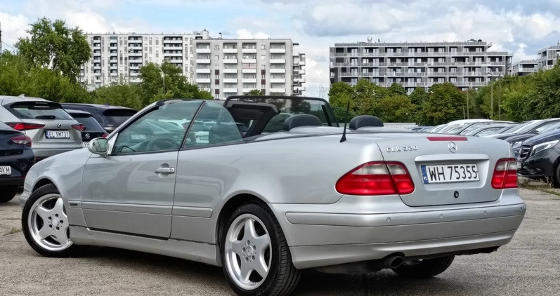 Mercedes-Benz CLK cena 24900 przebieg: 223000, rok produkcji 2000 z Warszawa małe 379